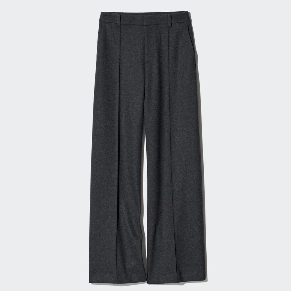 Uniqlo Brushed Jersey Wide Pants